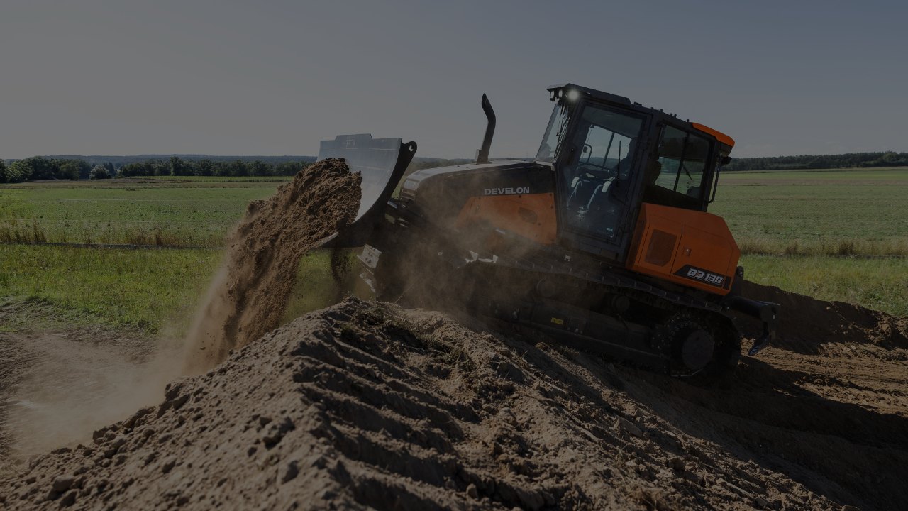 Develon DD130 in Action