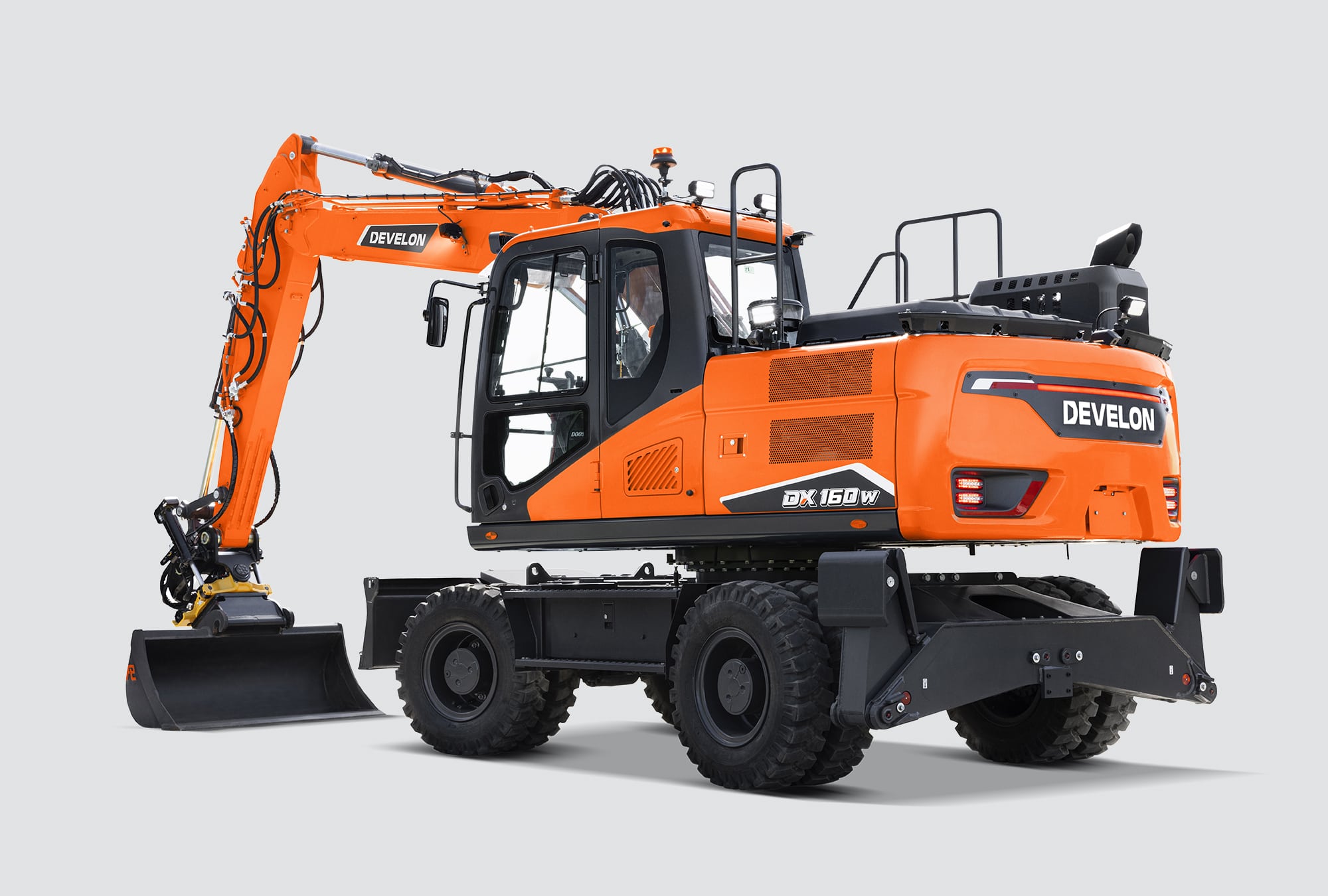 Unive1/50 DOOSAN DX160W ホイールショベル - ミニカー